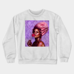 Yas, Queen, Madam Lolli in purple Crewneck Sweatshirt